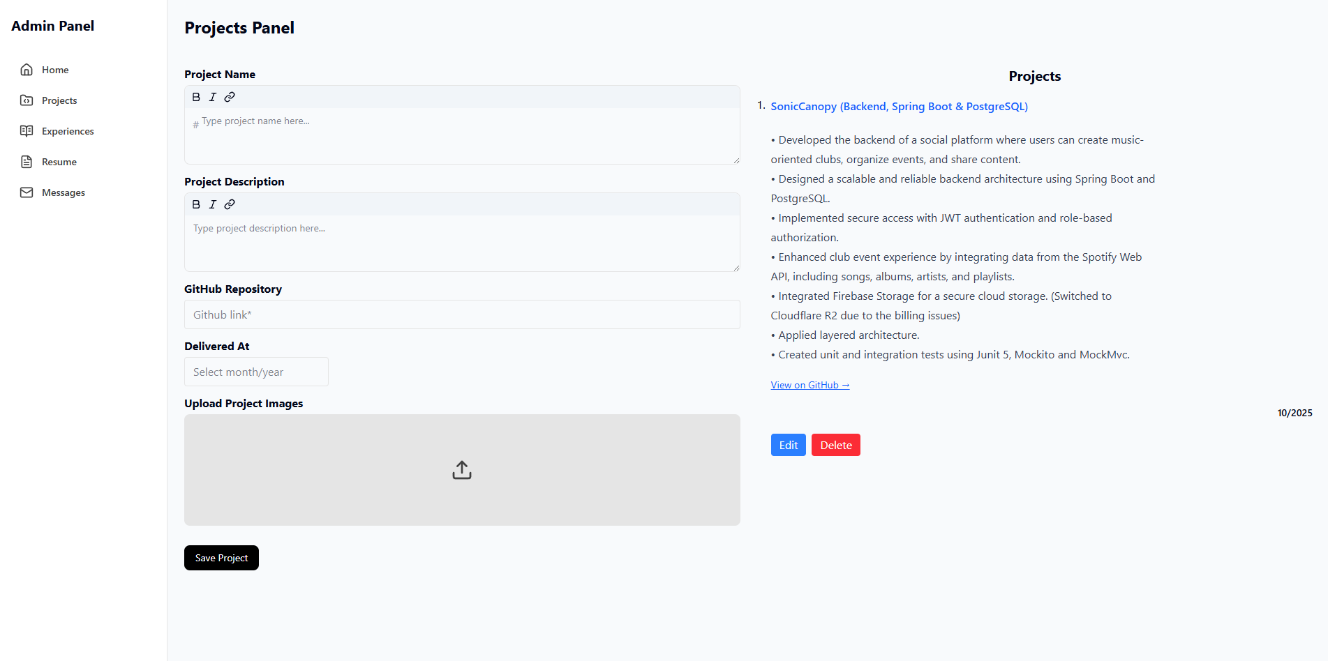 **Portfolio Website** image 3